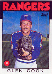 1986 Topps Baseball Cards      502     Glen Cook